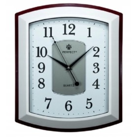 Analogowy zegar cienny Perfect PW 013 pyn¥cy mechanizm