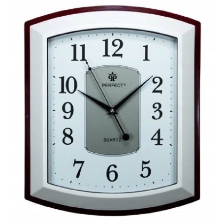 Analogowy zegar cienny Perfect PW 013 pyn¥cy mechanizm