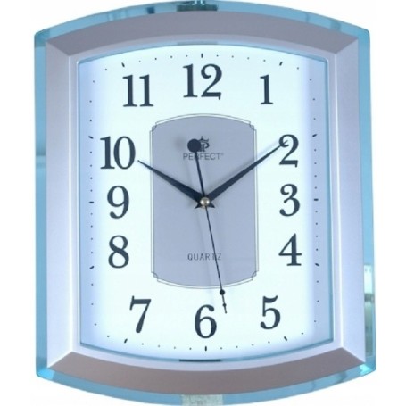 Analogowy zegar cienny Perfect PW 013 pyn¥cy mechanizm