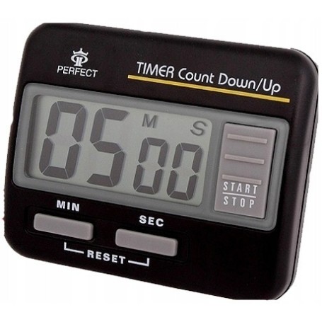 Minutnik cyfrowy LCD Perfect wbudowany magnes