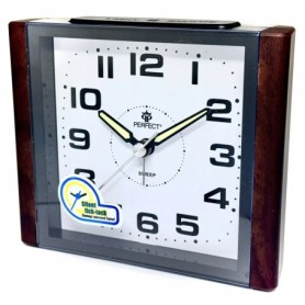 Budzik PERFECT 858 zegar alarm podwietlenie