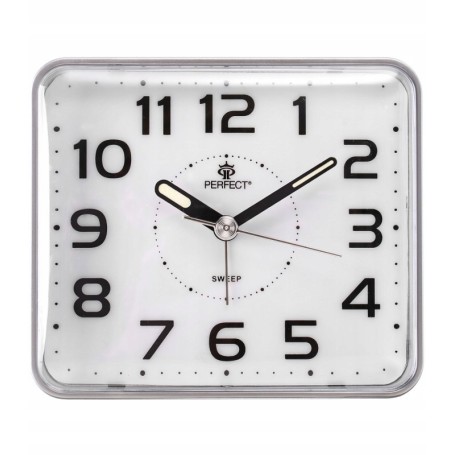 Zegar budzik PERFECT 882 alarm podwietlenie cichy