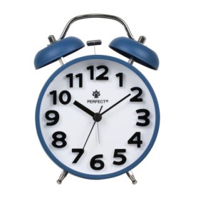 Zegar Budzik kwarcowy PERFECT 11502 GONY ALARM PODWIETLENIE PYN¤CY