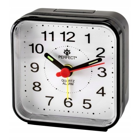 Zegar Budzik kwarcowy PERFECT SQ 883 malutki
