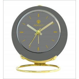 Budzik kwarcowy PERFECT 09010 ZEGAR ALARM pyn¥cy mechanizm