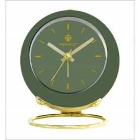 Budzik kwarcowy PERFECT 09010 ZEGAR ALARM pyn¥cy mechanizm