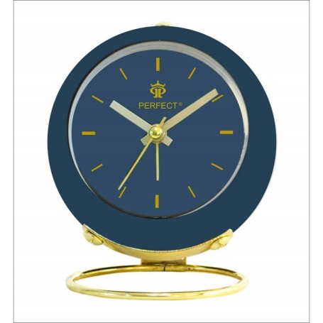 Budzik kwarcowy PERFECT 09010 ZEGAR ALARM pyn¥cy mechanizm