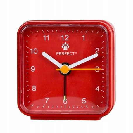 Budzik kwarcowy PERFECT 06701 ZEGAR ALARM pyn¥cy mechanizm