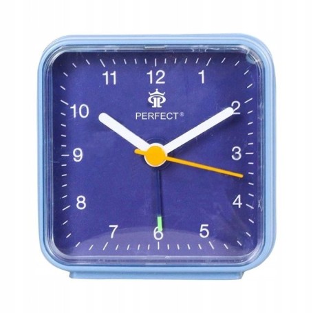 Budzik kwarcowy PERFECT 06701 ZEGAR ALARM pyn¥cy mechanizm