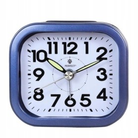 Budzik kwarcowy PERFECT 08006 ZEGAR ALARM DRZEMKA pyn¥cy mechanizm