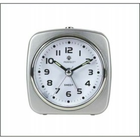 Budzik kwarcowy PERFECT 07507 ZEGAR ALARM DRZEMKA pyn¥cy mechanizm