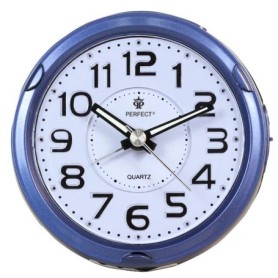 Budzik kwarcowy PERFECT 08604 ZEGAR ALARM DRZEMKA pyn¥cy mechanizm