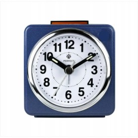 Budzik kwarcowy PERFECT 06602 ZEGAR ALARM DRZEMKA pyn¥cy mechanizm