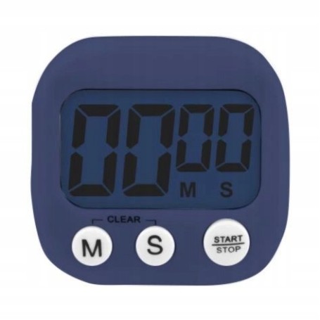 Minutnik cyfrowy LCD Perfect wbudowany magnes + podstawka