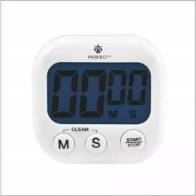 Minutnik cyfrowy LCD Perfect wbudowany magnes + podstawka