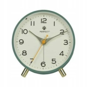 Budzik kwarcowy PERFECT BB 11007 zegar alarm pyn¥cy mechanizm