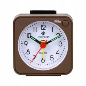 Budzik kwarcowy PERFECT 05508 ZEGAR narastaj¥cy ALARM pyn¥cy mechanizm