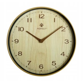 CZYTELNY zegar analogowy cienny Perfect 5847