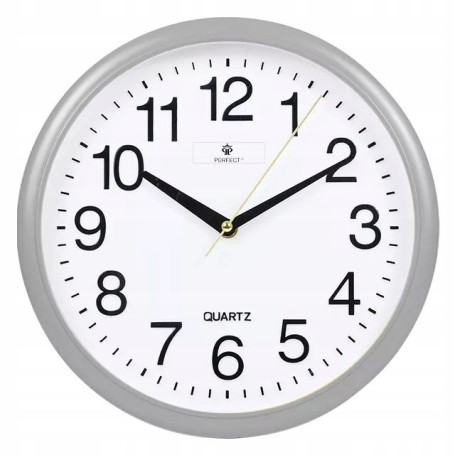 CZYTELNY zegar analogowy cienny Perfect 30001