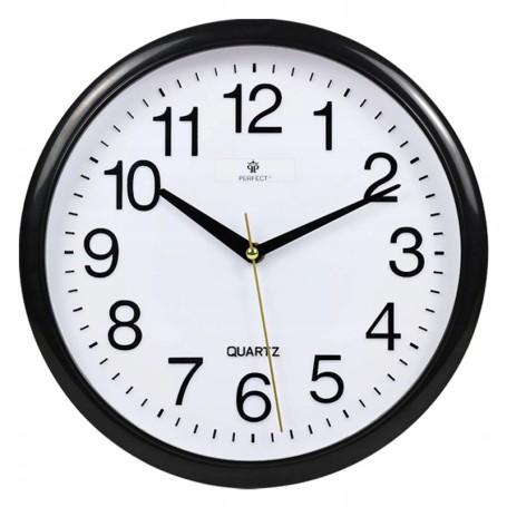 CZYTELNY zegar analogowy cienny Perfect 30001