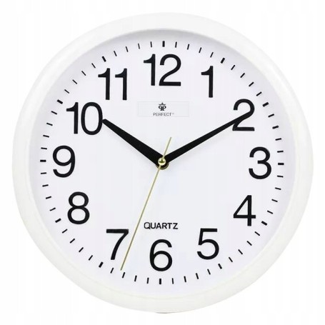CZYTELNY zegar analogowy cienny Perfect 30001