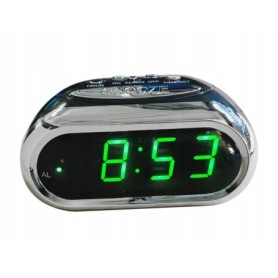 BUDZIK SIECIOWYy LED XONIX 21608 ZEGAR ALARM Z DRZEMK¤ ,BUDZIK STOOWY