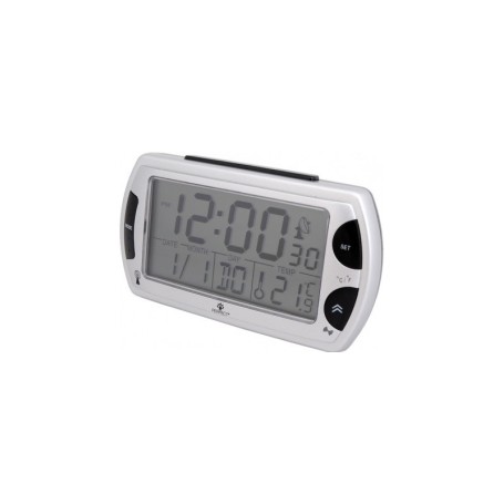 Budzik kwarcowy LCD radio controlled PERFECT 358