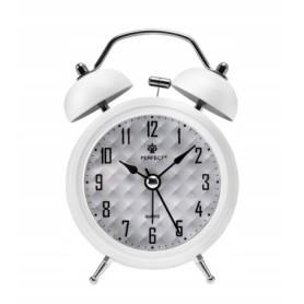 Zegar budzik kwarcowy PERFECT bardzo gony GONG