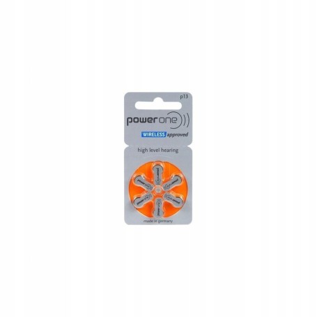 6x bateria suchowa Varta POWER ONE 13 PR70 1,45V