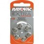 Baterie do aparat¢w suchowych Rayovac 13 6 sztuk