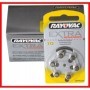 60 x bateria do aparat¢w suchowych Rayovac 10